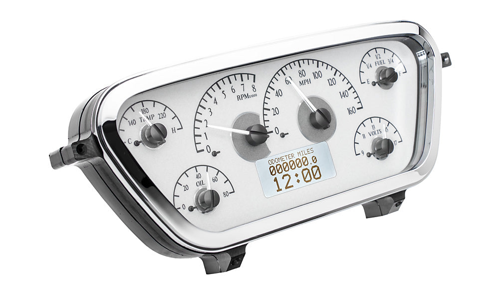 1953-1955 Ford Pickup VHX Gauge Instruments - Dakota Digital VHX-53F-PU
