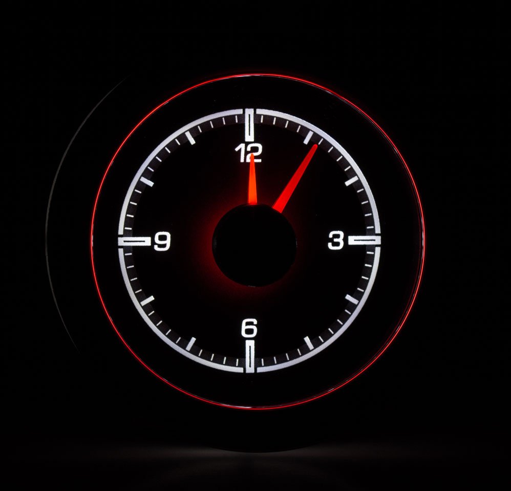 1955- 56 Chevy Belair, 210 HDX Instruments - Dakota Digital