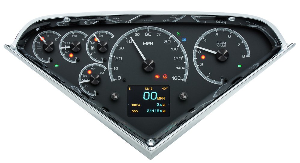 1955-59 Chevy Pickup Truck HDX Gauge Instruments - Dakota Digital