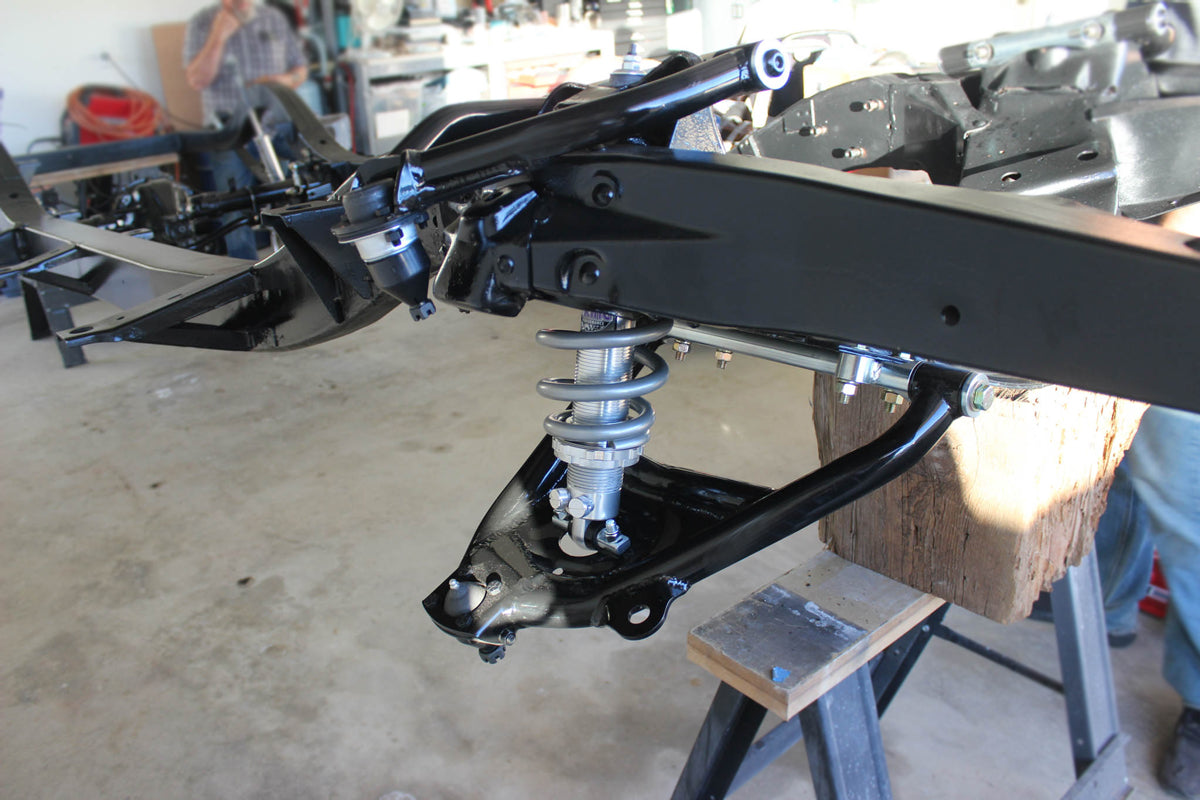 Viking Double Adjustable Front Coilovers -1955-57 Chevy Bel Air-CR-DROPPED-Small Block