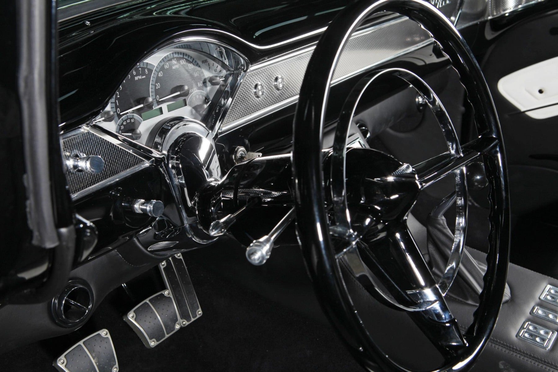 1955-1956 Chevy Car VHX Instruments - Dakota Digital VHX-55C