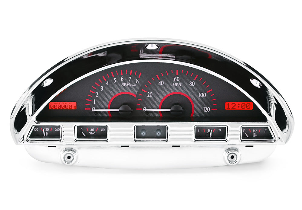 1956 Ford Pickup VHX Gauge Instruments - Dakota Digital VHX-56F-PU