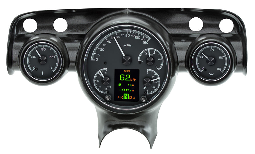 1957 Chevy Belair, 210 HDX Instruments - Dakota Digital
