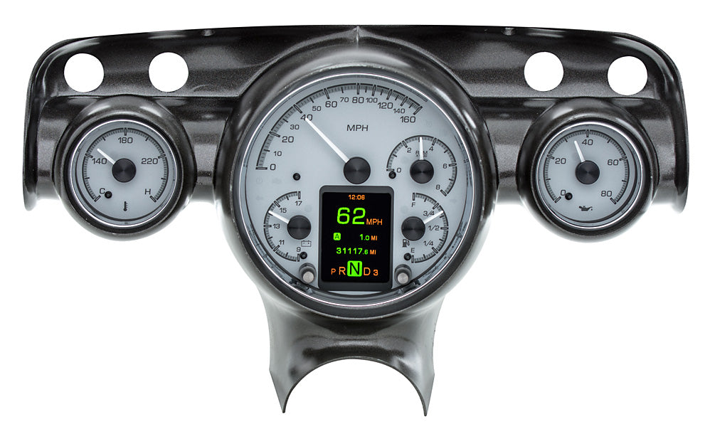 1957 Chevy Belair, 210 HDX Instruments - Dakota Digital