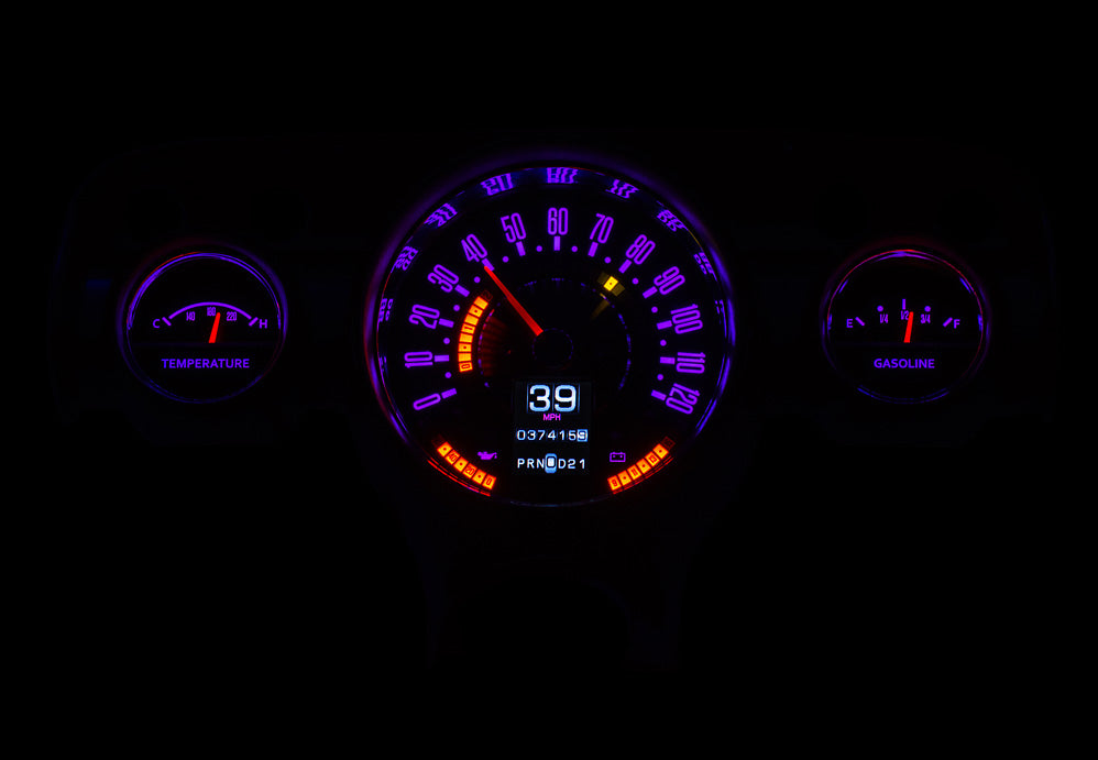 1957 Chevy Belair, 210 RTX Gauge Instruments