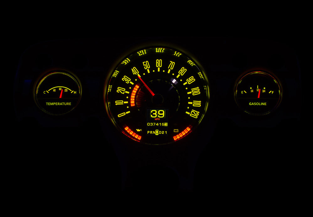 1957 Chevy Belair, 210 RTX Gauge Instruments