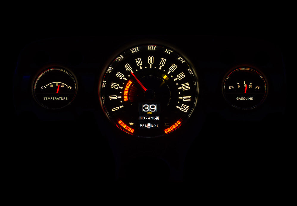 1957 Chevy Belair, 210 RTX Gauge Instruments