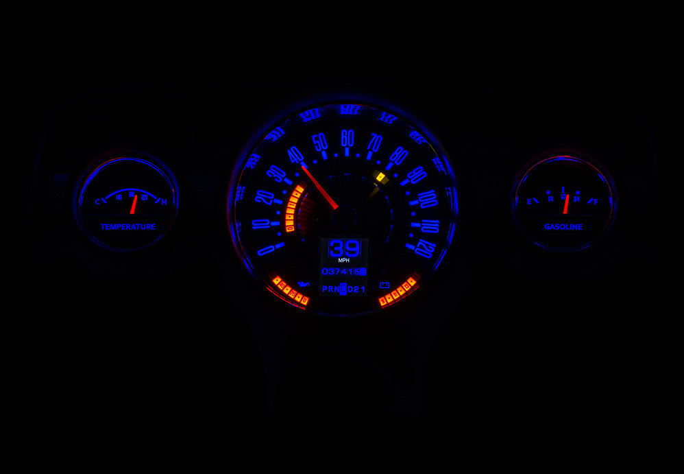 1957 Chevy Belair, 210 RTX Gauge Instruments