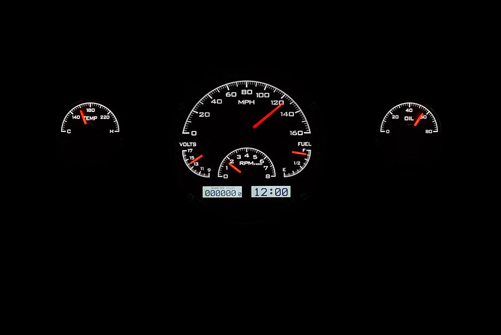 1957 Chevy VHX Instruments - Dakota Digital VHX-57C