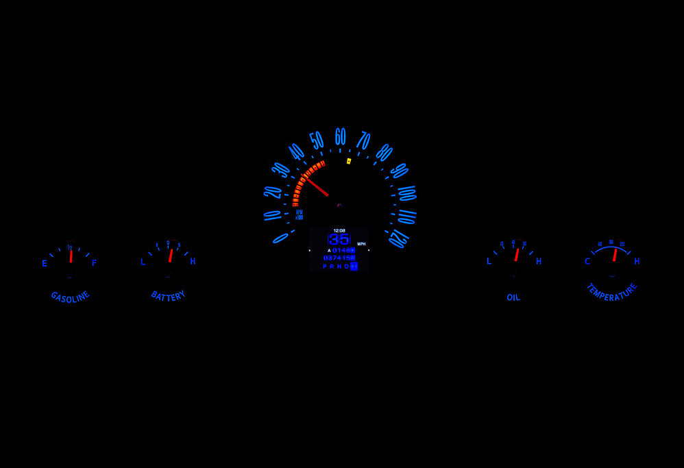 1959- 60 Chevy Impala / El Camino RTX Gauge Instruments