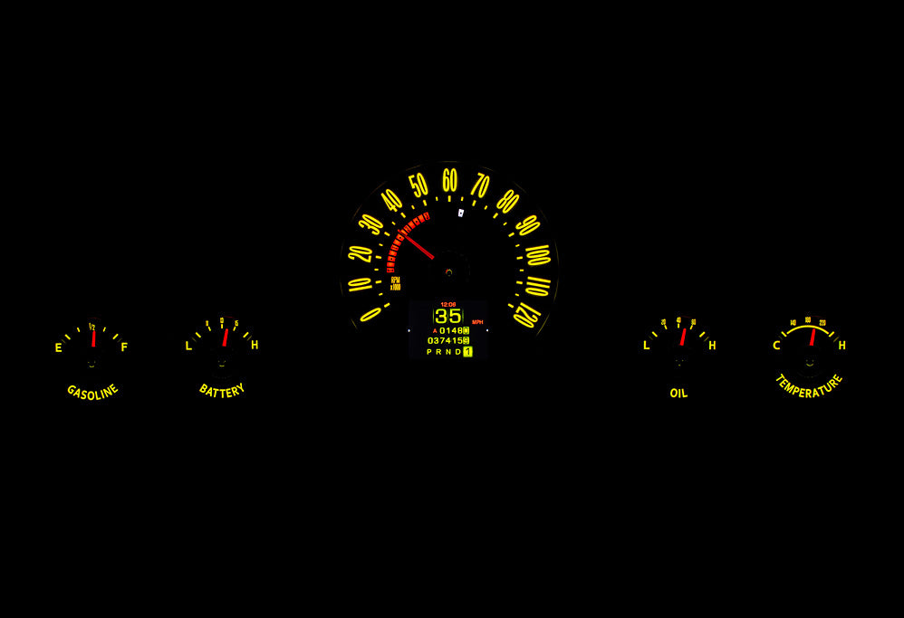 1959- 60 Chevy Impala / El Camino RTX Gauge Instruments