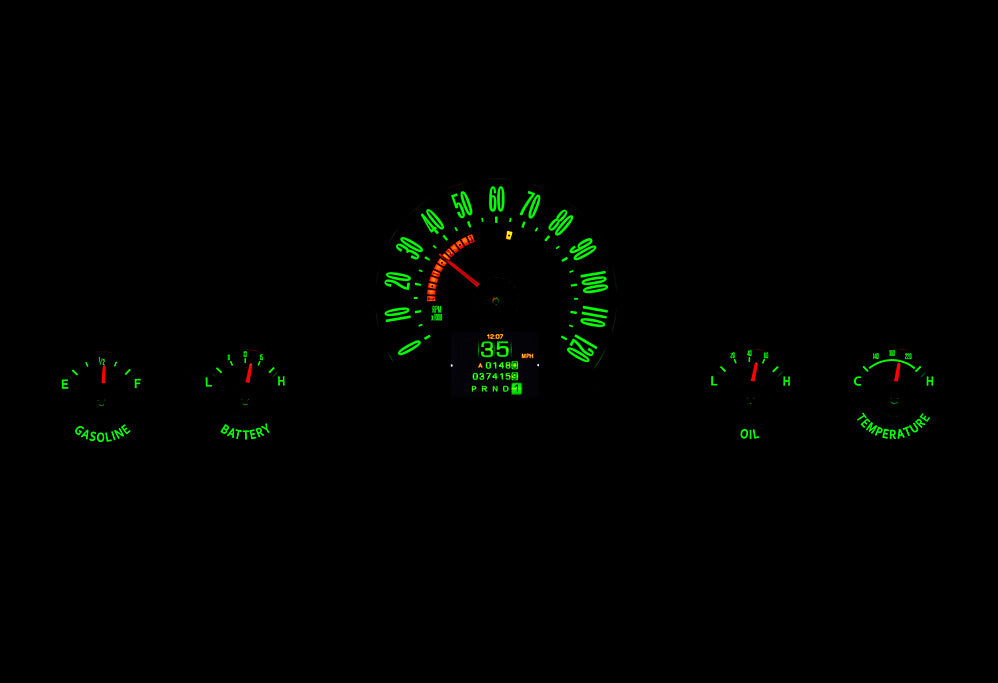 1959- 60 Chevy Impala / El Camino RTX Gauge Instruments