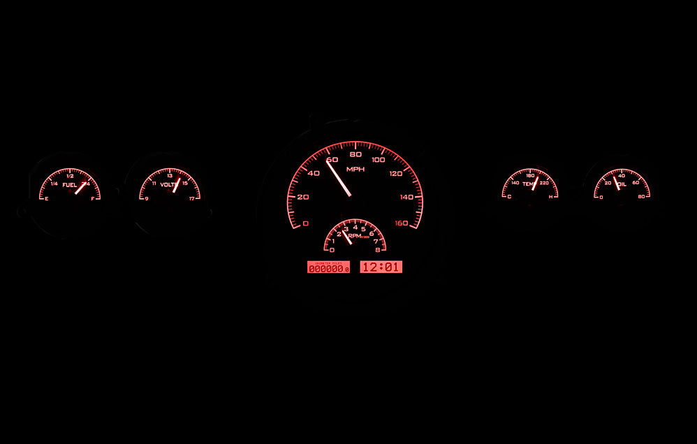 1959 - 1960 Chevy Impala / El Camino VHX Instruments - Dakota Digital VHX-59C-IMP