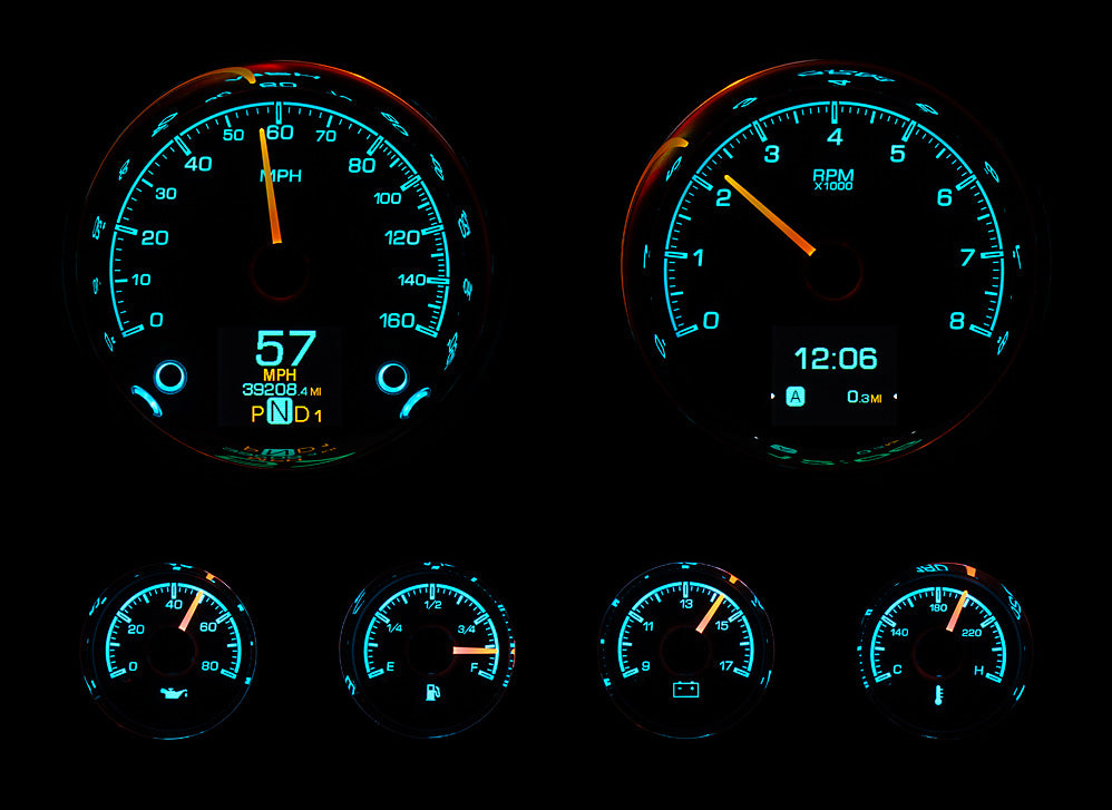 Universal 6 Round HDX Gauge Instruments