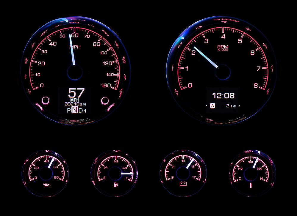 Universal 6 Round HDX Gauge Instruments
