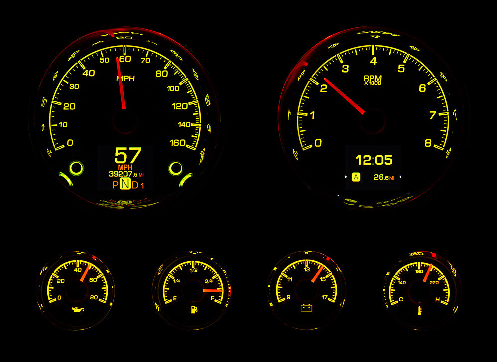 Universal 6 Round HDX Gauge Instruments