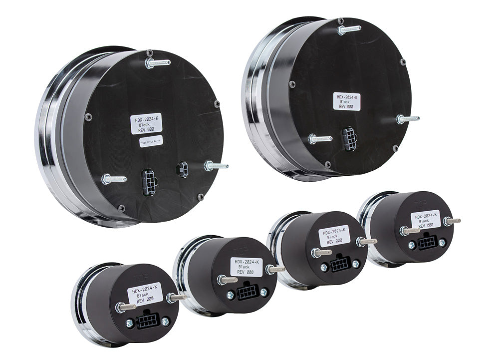 Universal 6 Round HDX Gauge Instruments
