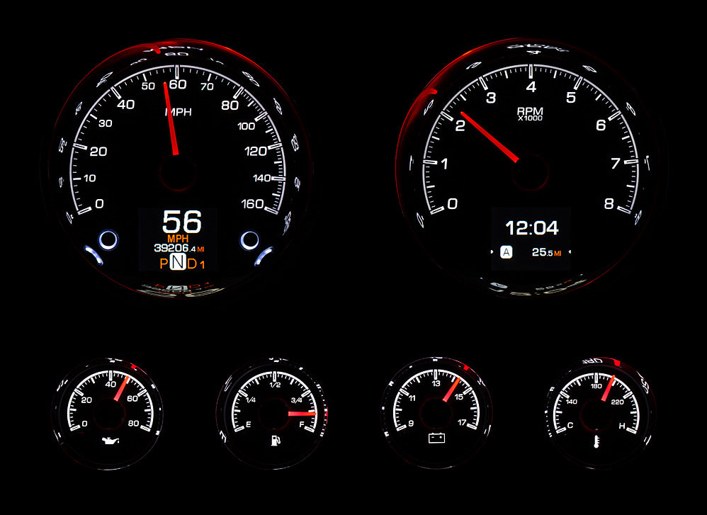 Universal 6 Round HDX Gauge Instruments