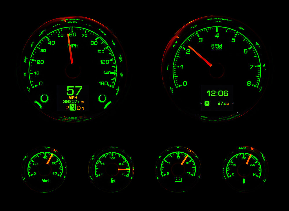 Universal 6 Round HDX Gauge Instruments