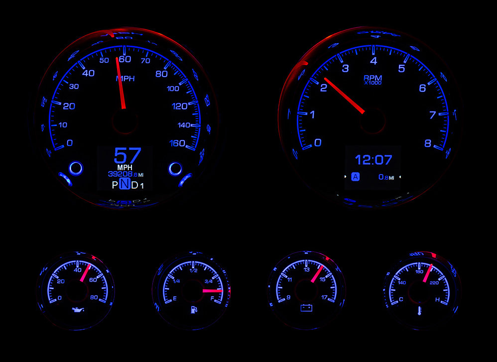Universal 6 Round HDX Gauge Instruments