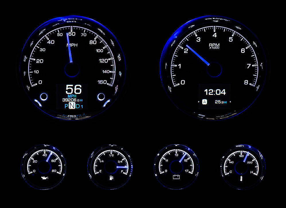 Universal 6 Round HDX Gauge Instruments