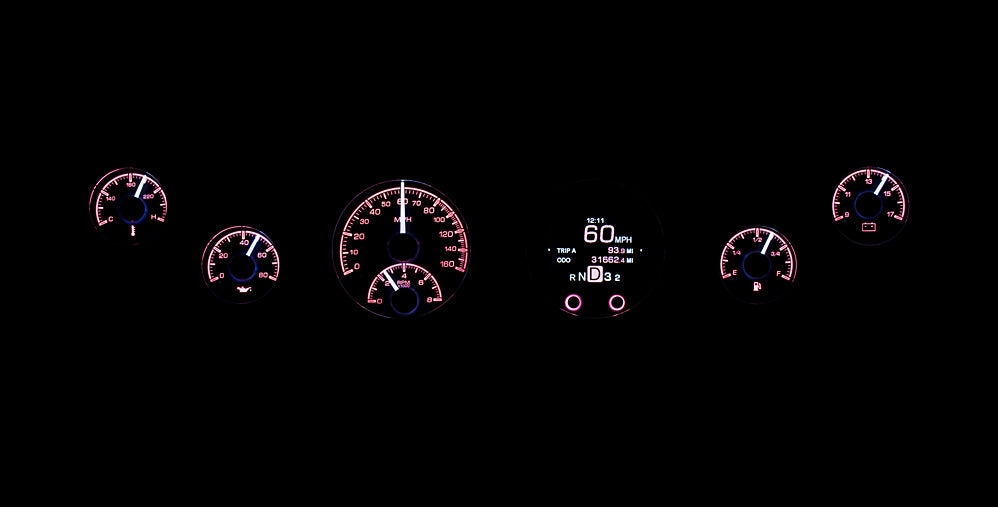 Universal 6 Round HDX Gauge Instruments - Ver2