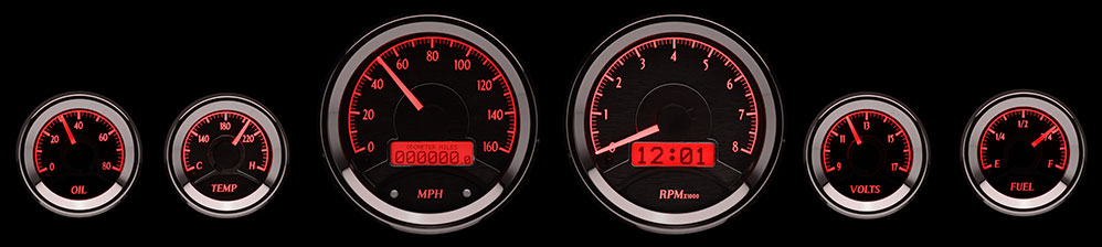 Universal 6 Round VHX Gauge Instruments