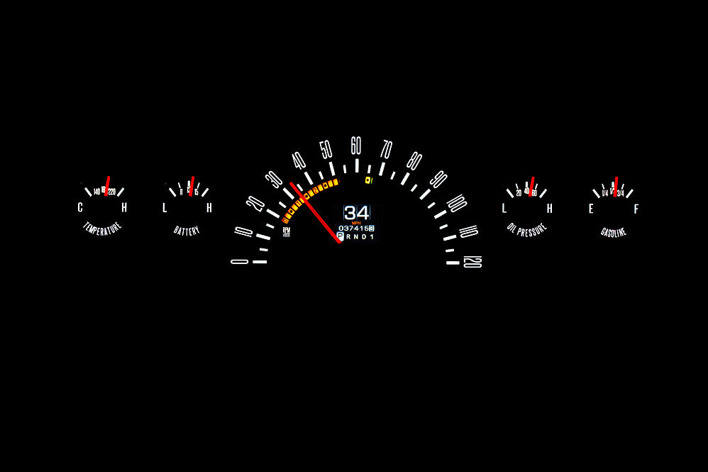 1960- 63 Chevy Truck RTX Gauge Instruments