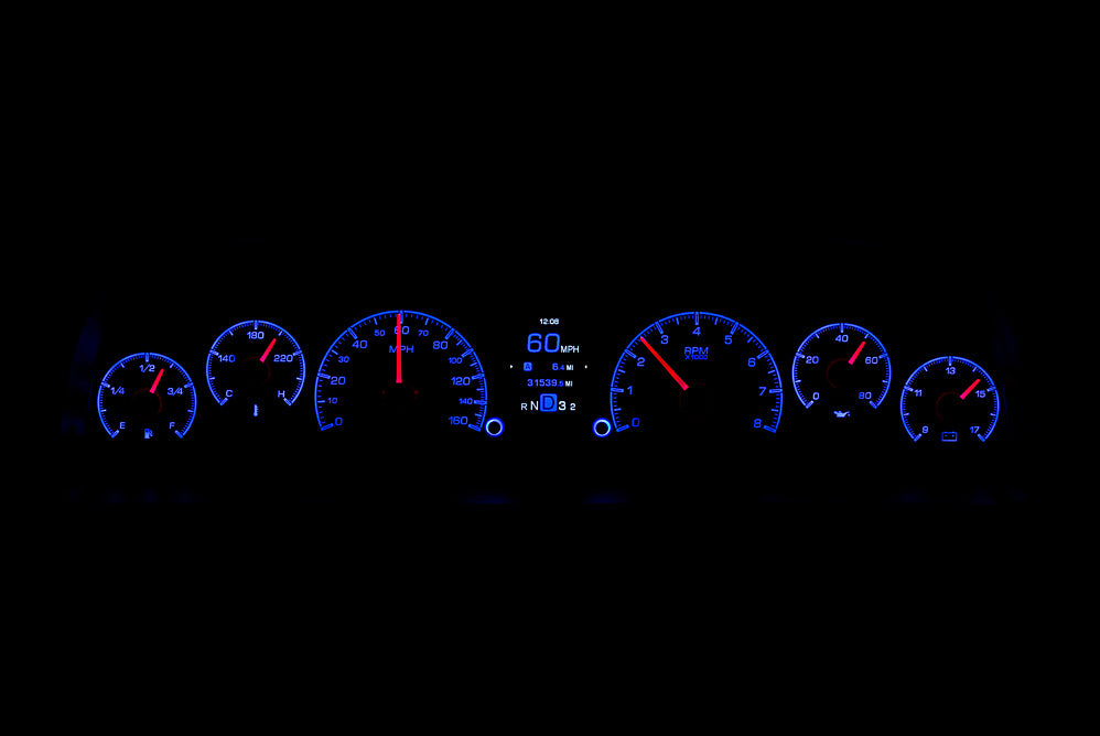 1960- 63 Chevy Pickup HDX Gauge Instruments