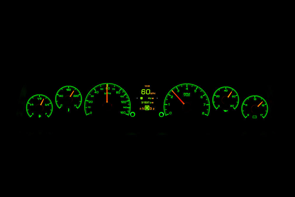 1960- 63 Chevy Pickup HDX Gauge Instruments