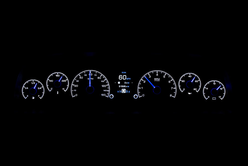 1960- 63 Chevy Pickup HDX Gauge Instruments
