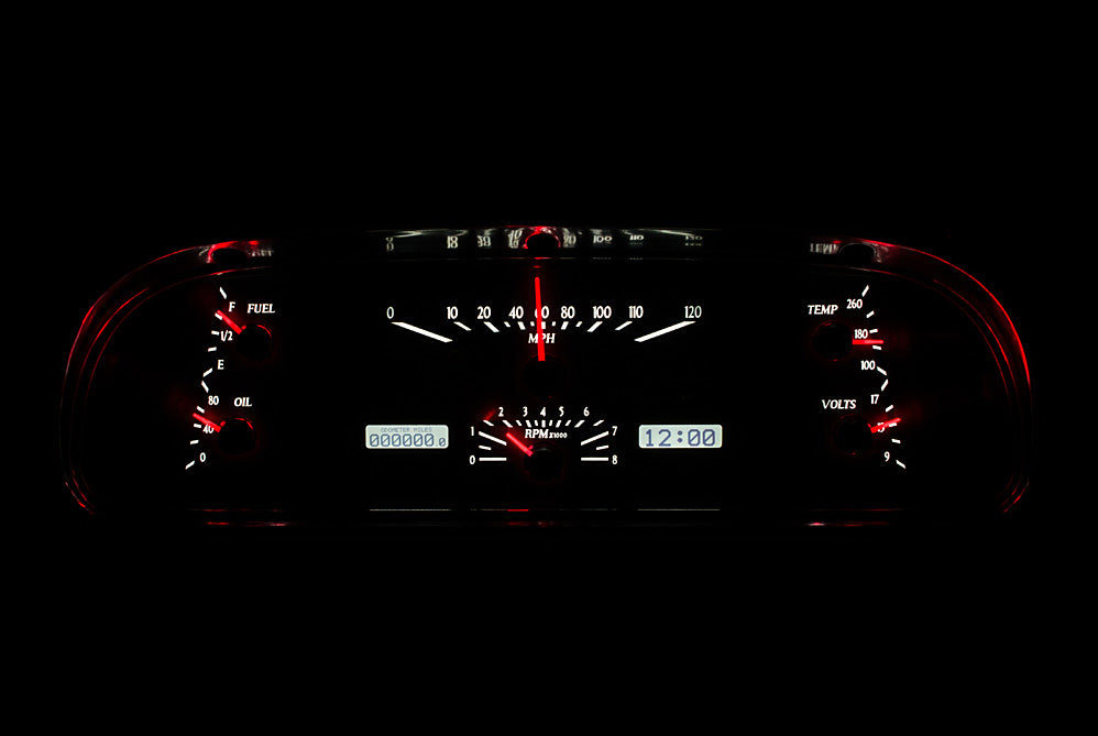 1960-1963 Ford Falcon VHX Gauge Instruments - Dakota Digital VHX-60F-FAL