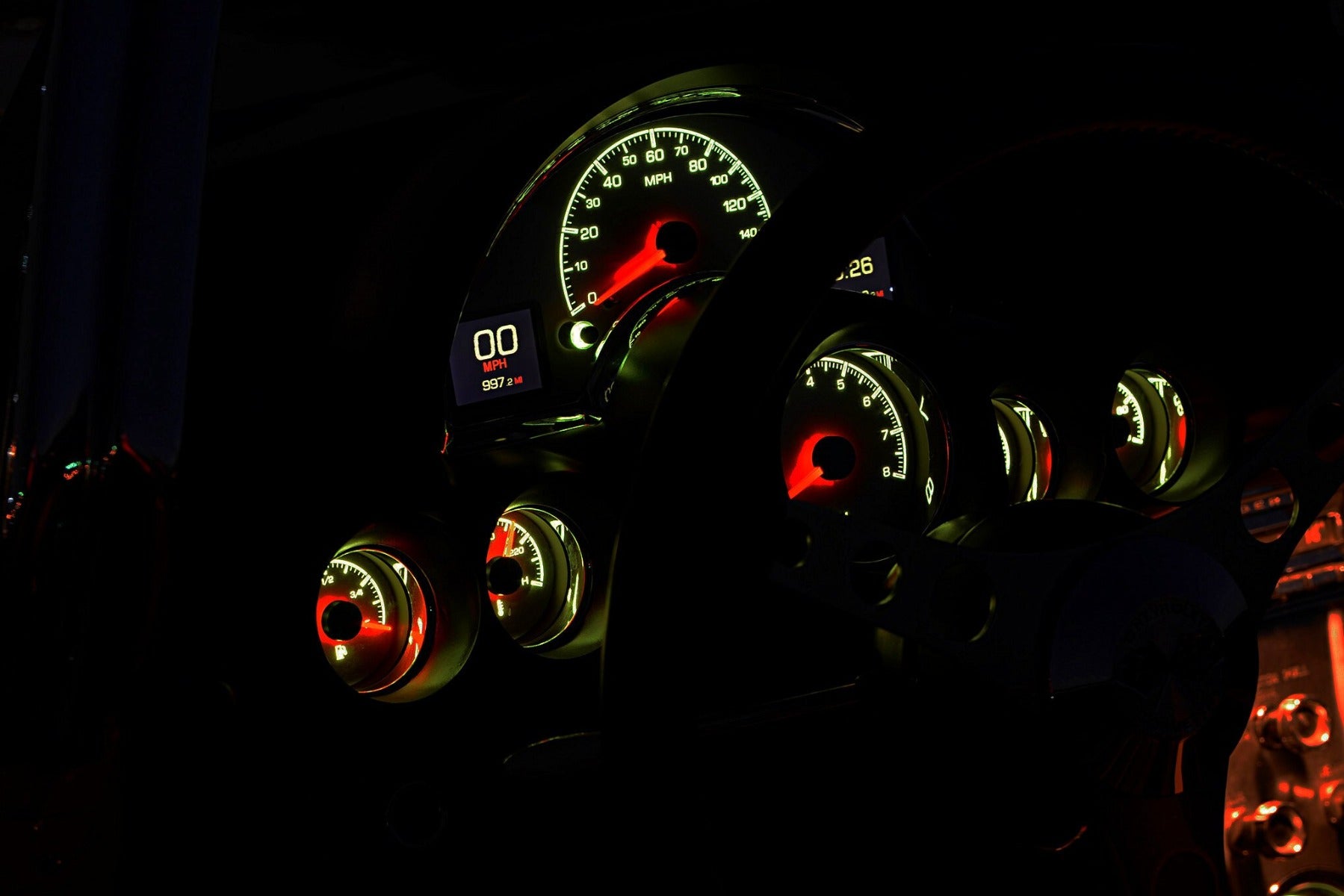 1958- 62 Chevy Corvette HDX Gauge Instruments