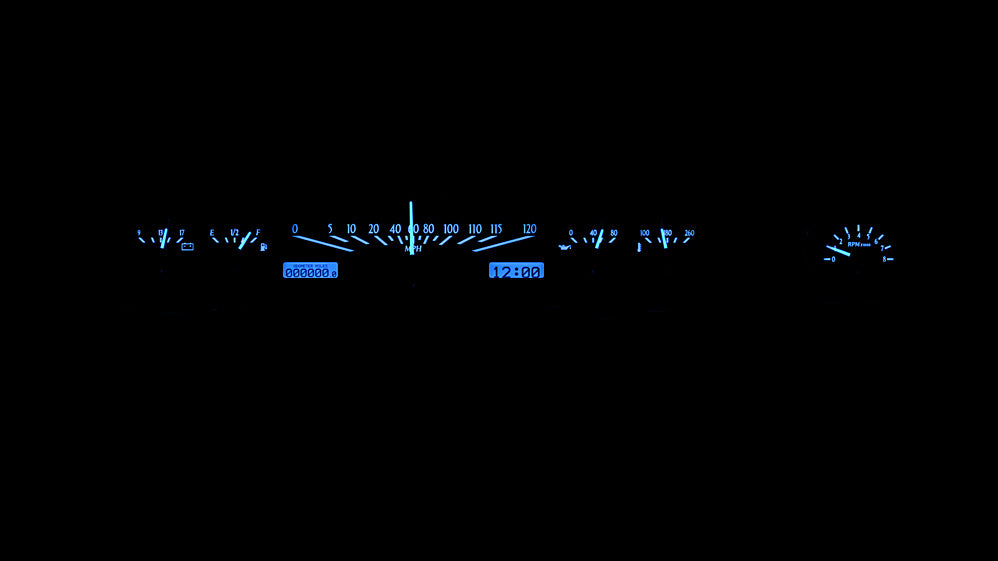 1960 Ford Galaxie VHX Digital Instruments