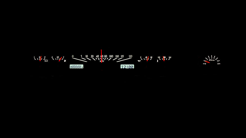 1960 Ford Galaxie VHX Digital Instruments