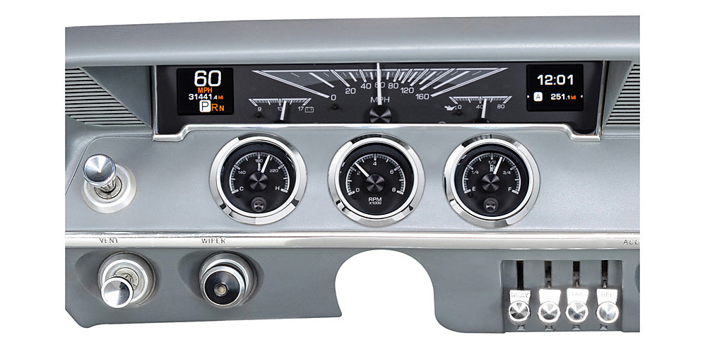 1961- 62 Chevy Impala HDX Gauge Instruments