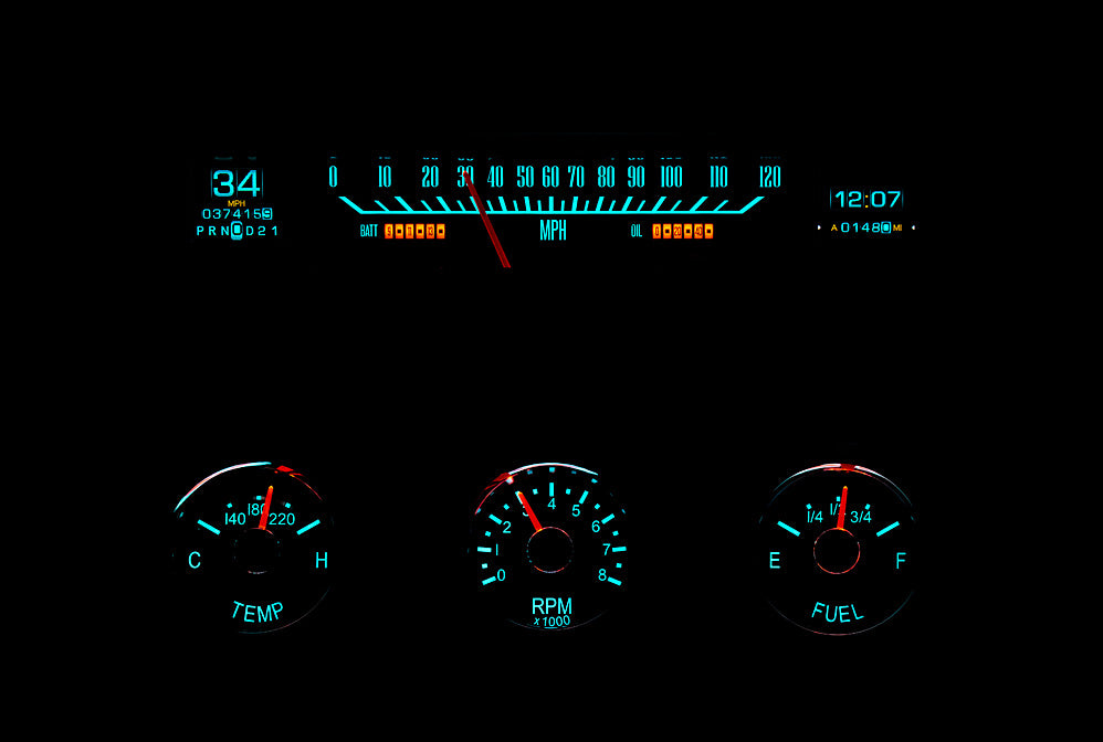 1961- 62 Chevy Impala RTX Gauge Instruments