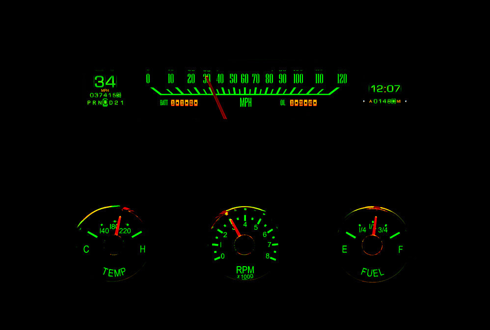 1961- 62 Chevy Impala RTX Gauge Instruments
