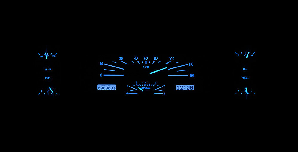1961- 63 Lincoln Continental VHX Gauge Instruments