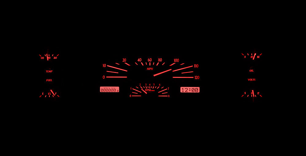 1961- 63 Lincoln Continental VHX Gauge Instruments
