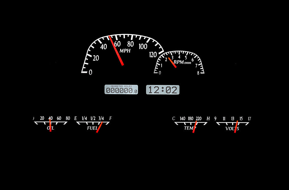 1962- 84 Toyota FJ40 VHX Gauge Instruments