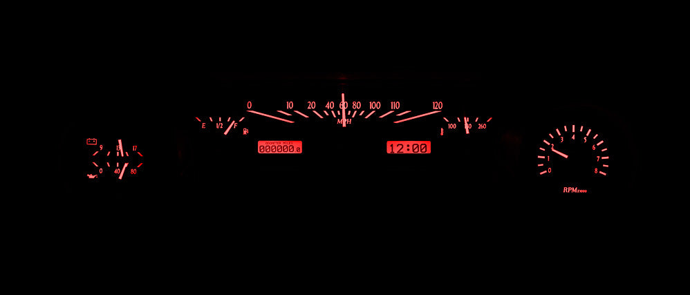 1963-64 Ford Galaxie VHX Gauge Instruments