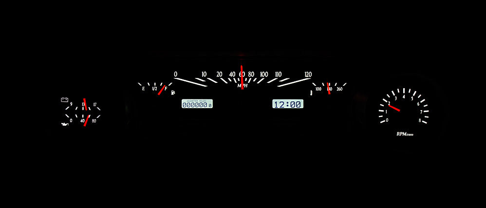 1963-64 Ford Galaxie VHX Gauge Instruments
