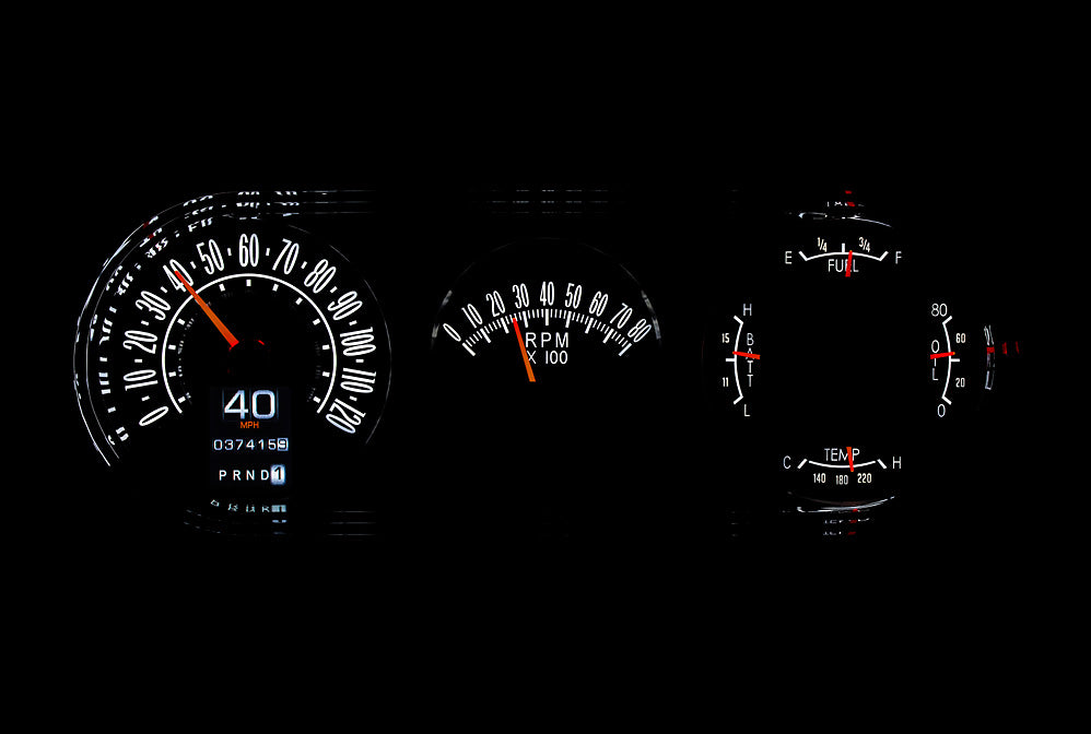 1963- 65 Chevy Nova RTX Gauge Instruments