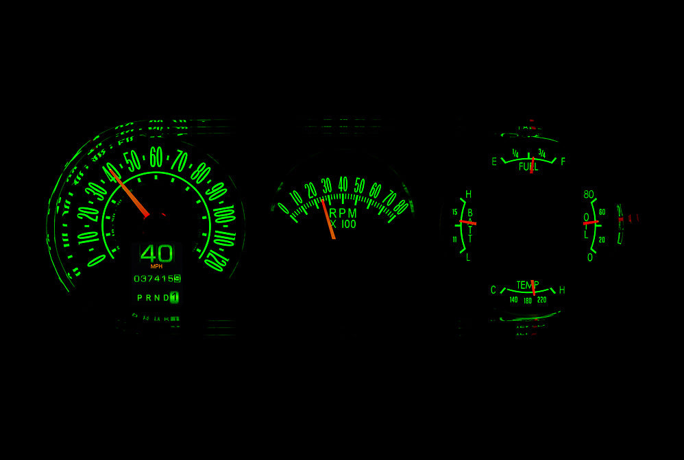 1963- 65 Chevy Nova RTX Gauge Instruments