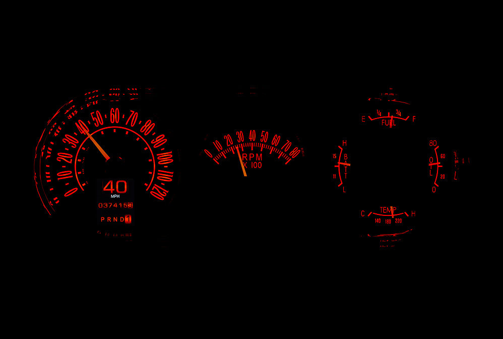 1963- 65 Chevy Nova RTX Gauge Instruments