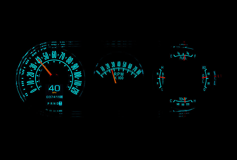 1963- 65 Chevy Nova RTX Gauge Instruments