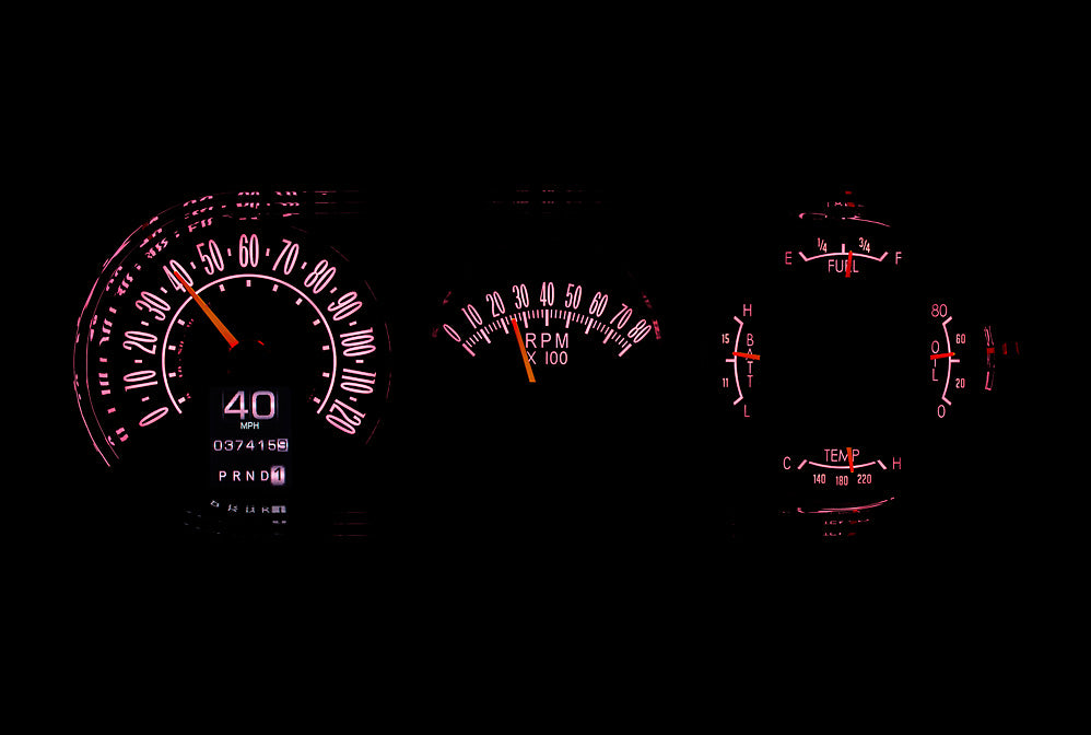 1963- 65 Chevy Nova RTX Gauge Instruments