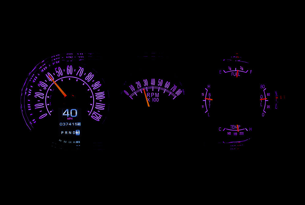 1963- 65 Chevy Nova RTX Gauge Instruments