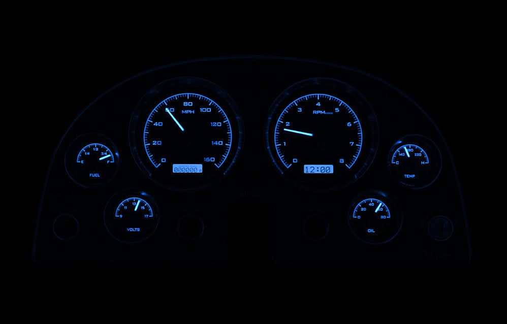 1963-67 Chevy Corvette VHX Instruments - Dakota Digital VHX-63C-VET